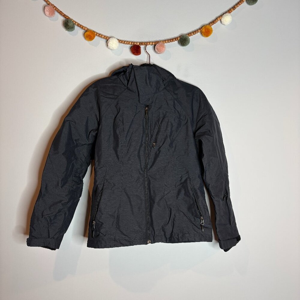 The North Face black charcoal 3 in 1 Triclimate winter coat